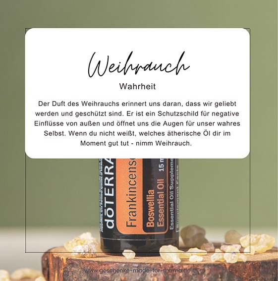 doTERRA Frankincense ätherisches Öl – Duft für inneren Schutz, Selbstfürsorge und Klarheit