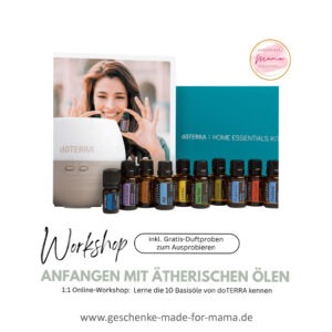 Workshop Anfangen mit ätherischen Ölen