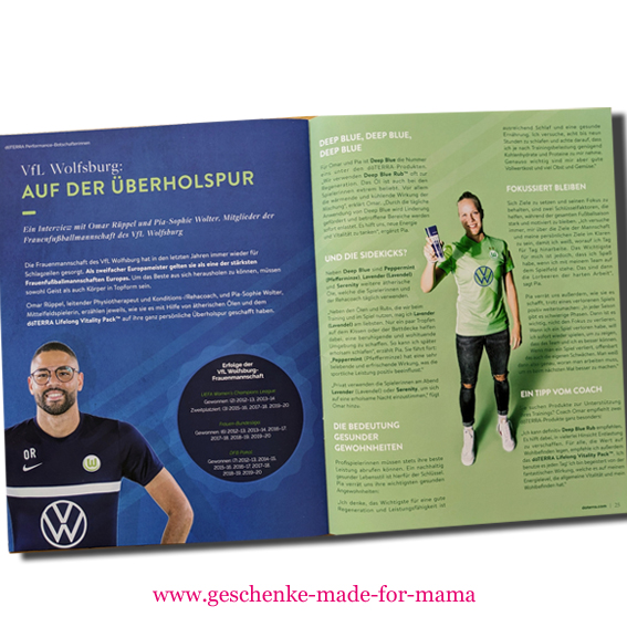 Interview Living Magazin Deep Blue VFL Wolfsburg