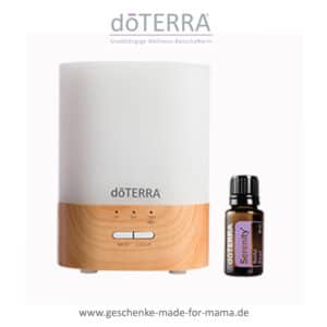 doTERRA Lumo Diffuser mit Serenity Erholungsmischung – ätherische Öle für Entspannung und besseren Schlaf