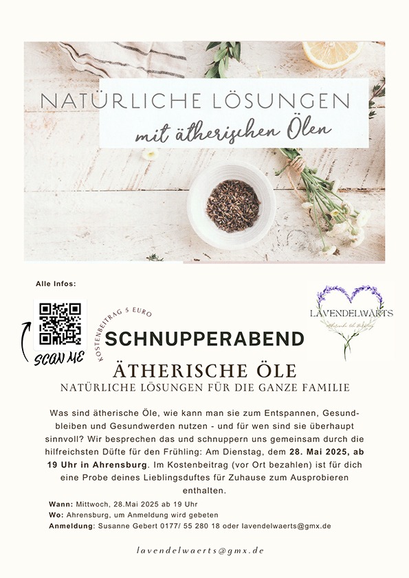 Aetherische-Oele-Schnupperabend-Ahrensburg-Mai-2025-Geschenke-made-for-Mama ätherische Öle Infoabend Ahrensburg Geschenke made for Mama