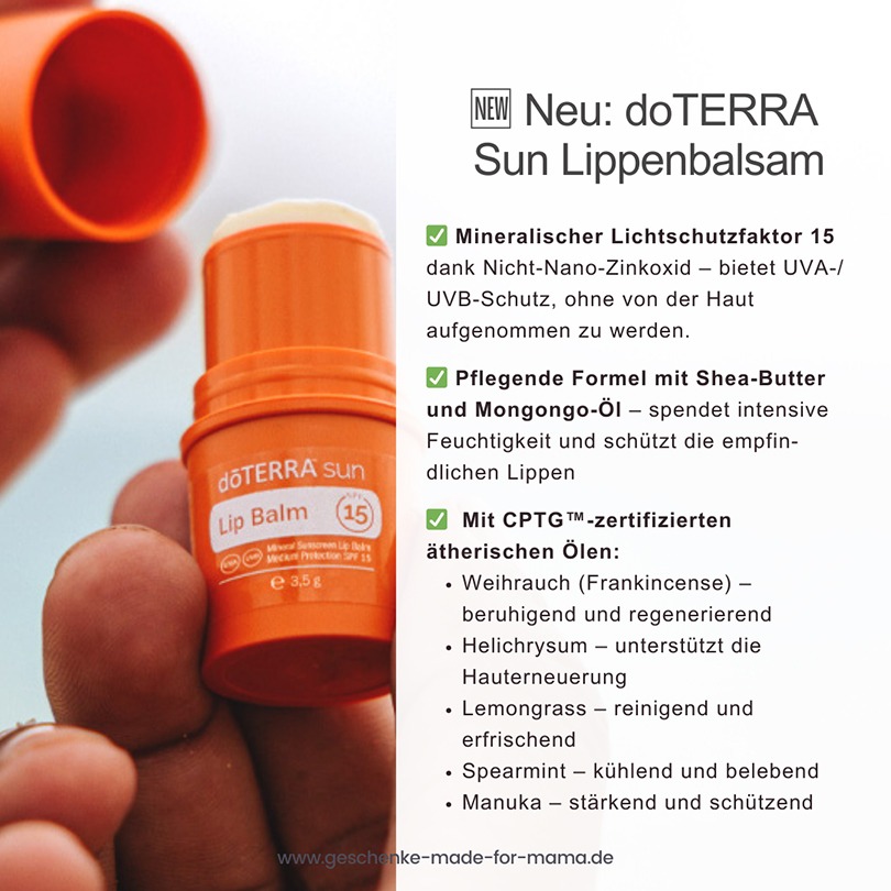 doTERRA-Sun-Lippenbalsam-Mai-2025-Geschenke-made-for-Mama Neu doTERRA Sun Lippenbalsam mit Lichtschutzfaktor