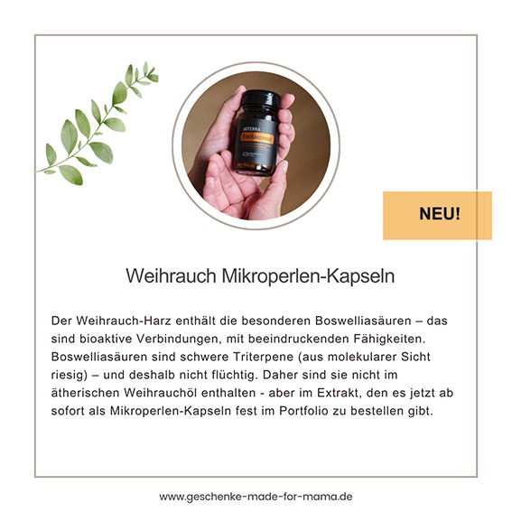 doTERRA Weihrauchkapseln mit 60 Prozent AKBA