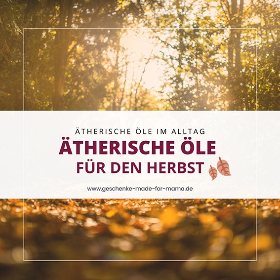 Ätherische Öle für den Herbst – Tipps im Blog Geschenke made for Mama „Ätherische Öle für den Herbst“ – Blogartikel von Geschenke made for Mama als Leseempfehlung